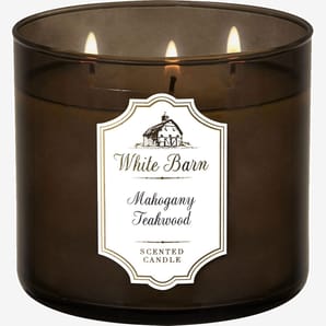 נר ריחני באת' אנד בודי Bath & Body Mahogany Teakwood candle