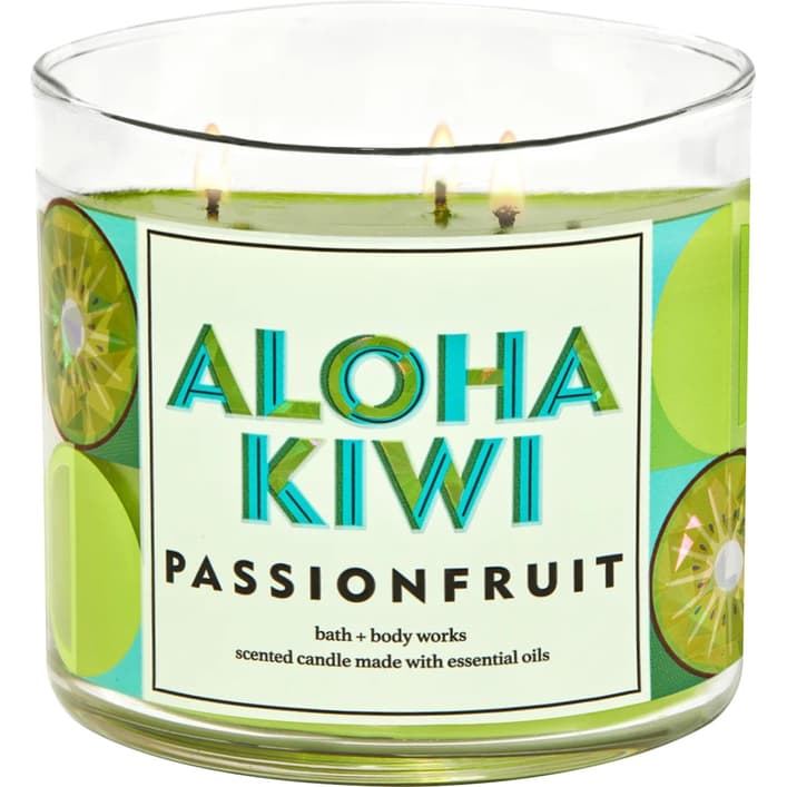 נר ריחני באת' אנד בודי Bath & Body Aloha Kiwi Passionfruit