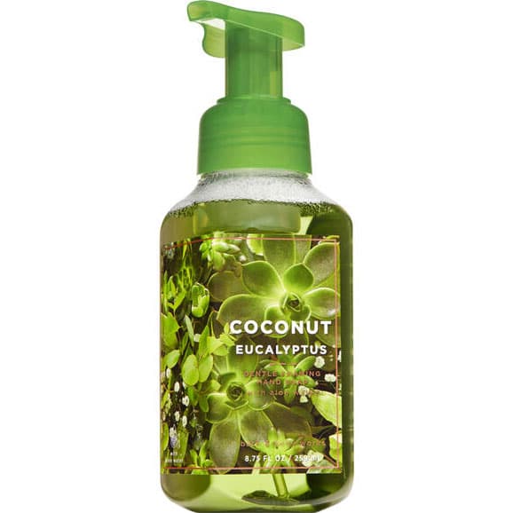סבון ידיים מקציף מבית באת' אנד בודי Bath & Body Works Coconut Eucalyptus