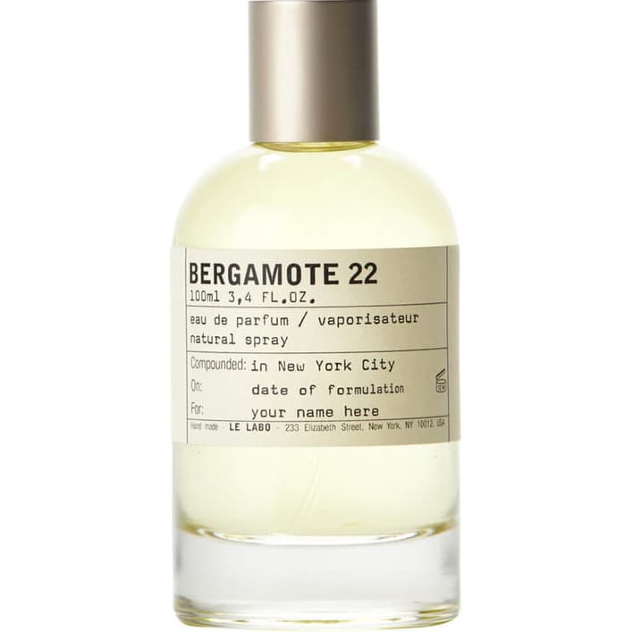 בושם לה לאבו ברגמוט 22 Le Labo Bergamote 22