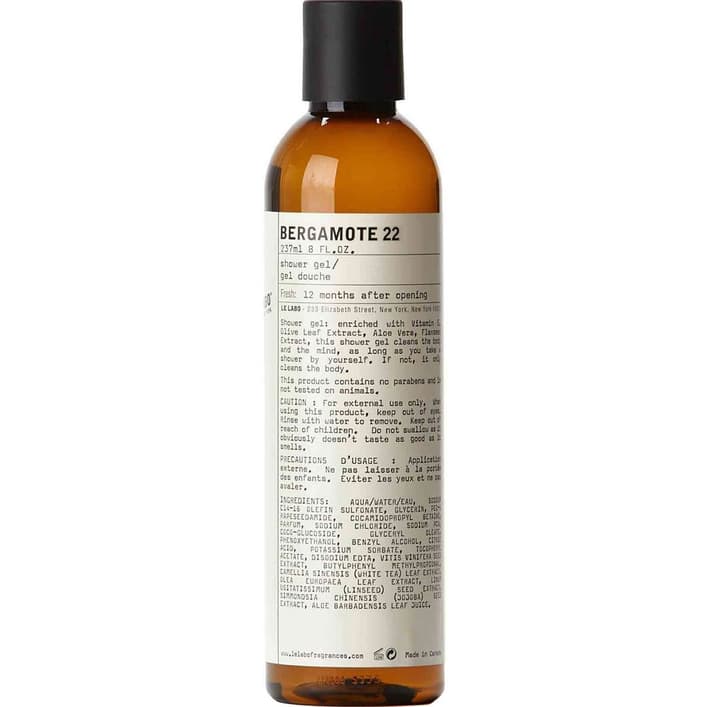 ג'ל רחצה ברגמוט 22 Le Labo Bergamote 22 Shower Gel