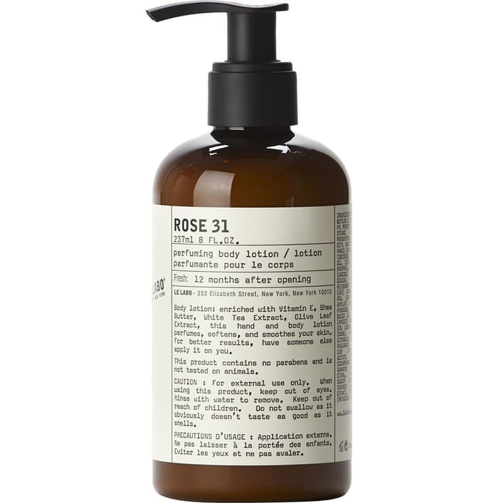 קרם גוף לה לאבו רוז 31 Le Labo Rose 31 Body Lotion